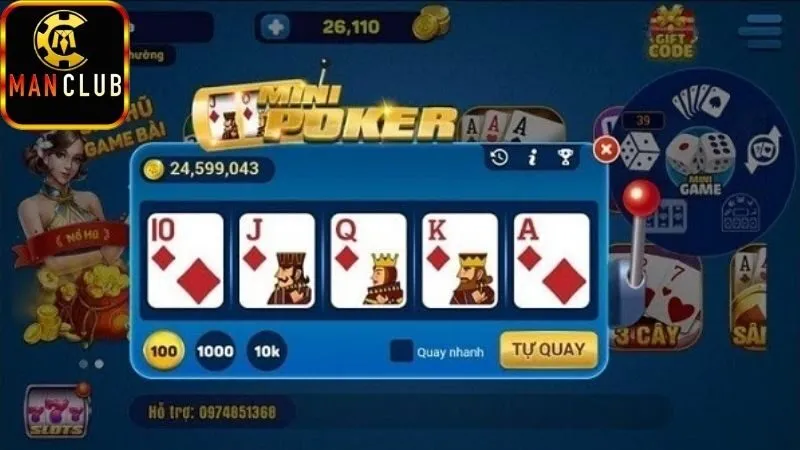 Mini poker